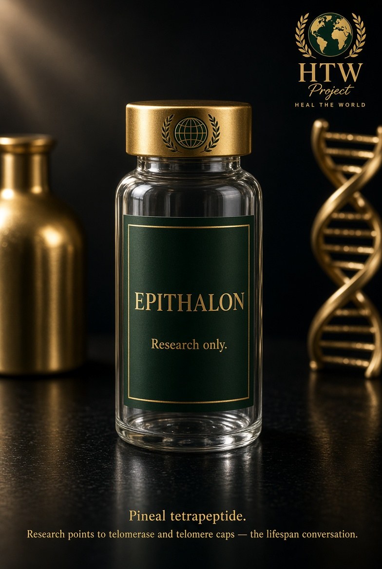 Epithalon research vial
