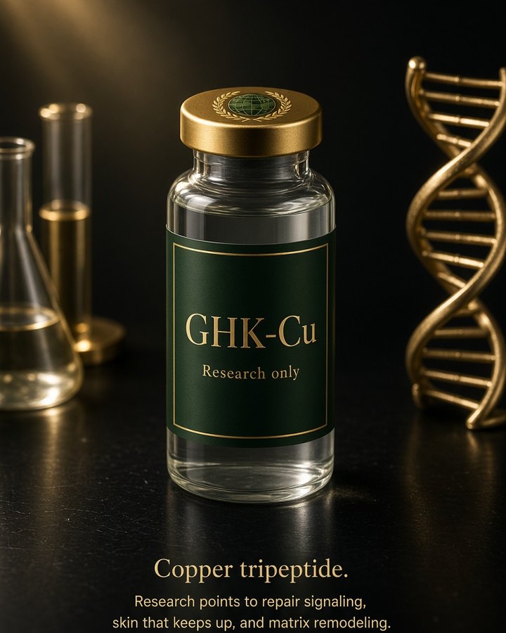 GHK-Cu research vial