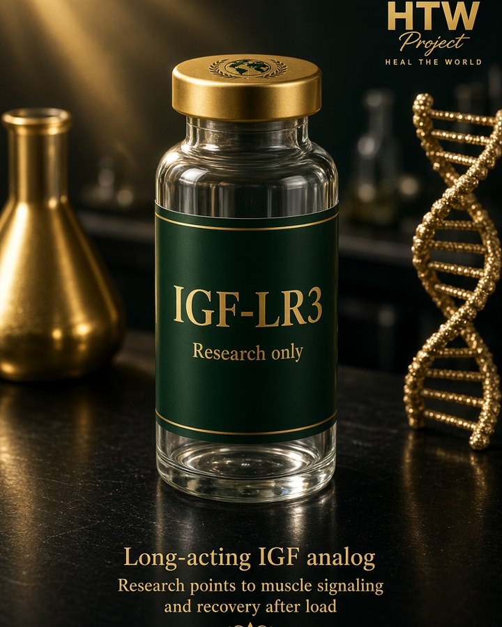 IGF-LR3 research vial