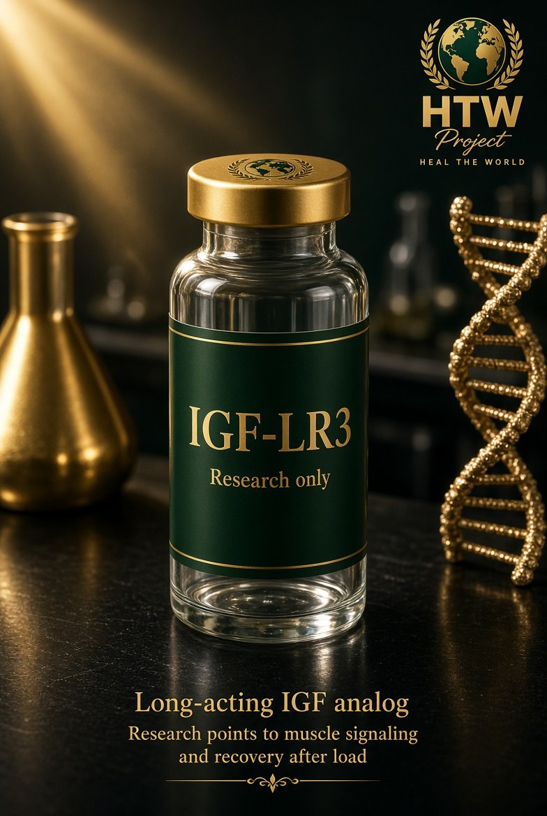IGF-LR3 research vial