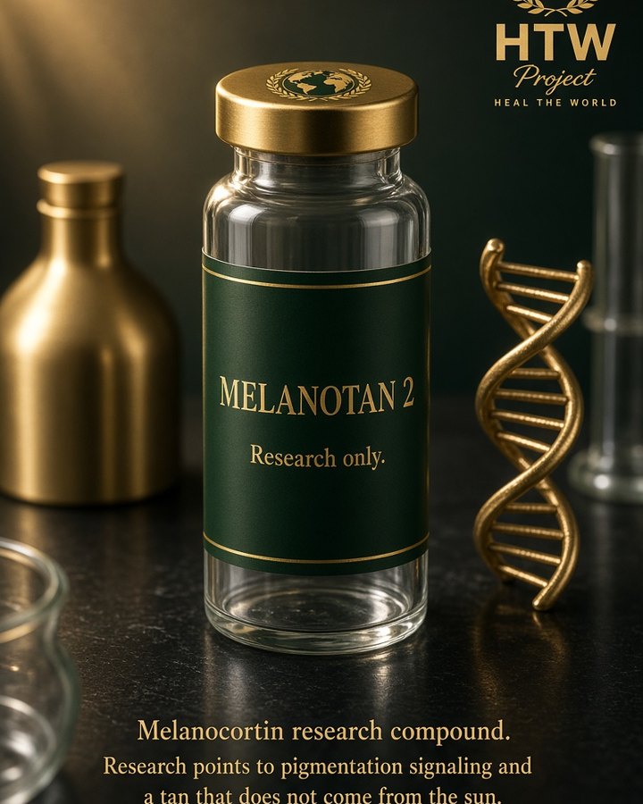 Melanotan 2 research vial