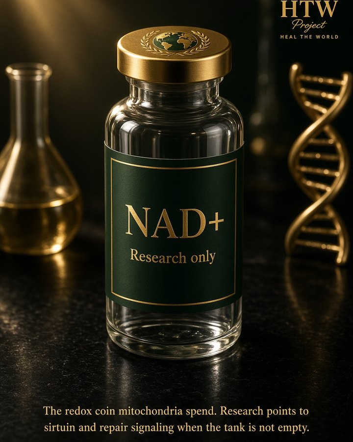 NAD+ research vial