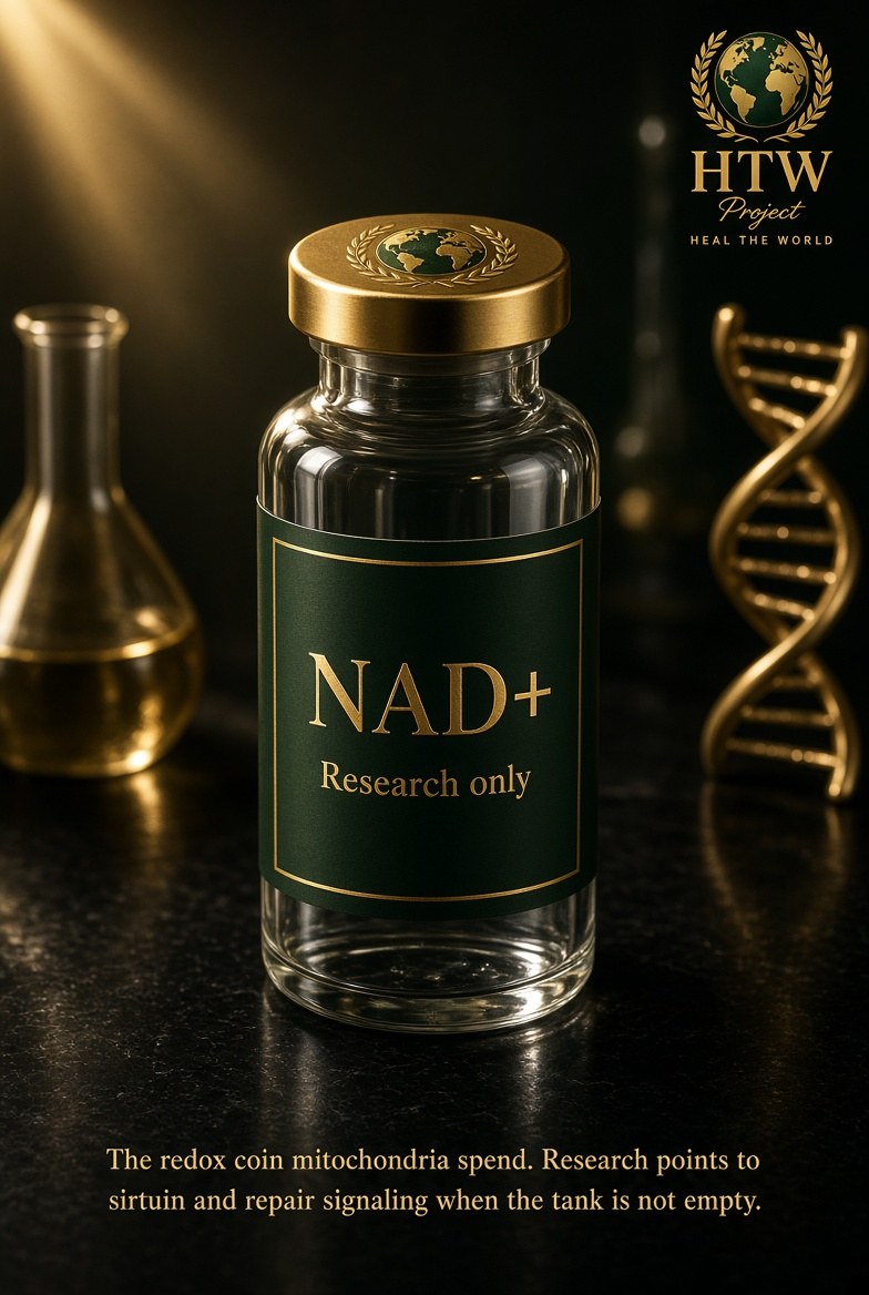 NAD+ research vial