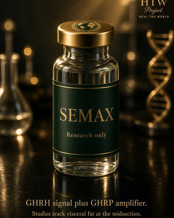 Semax research vial