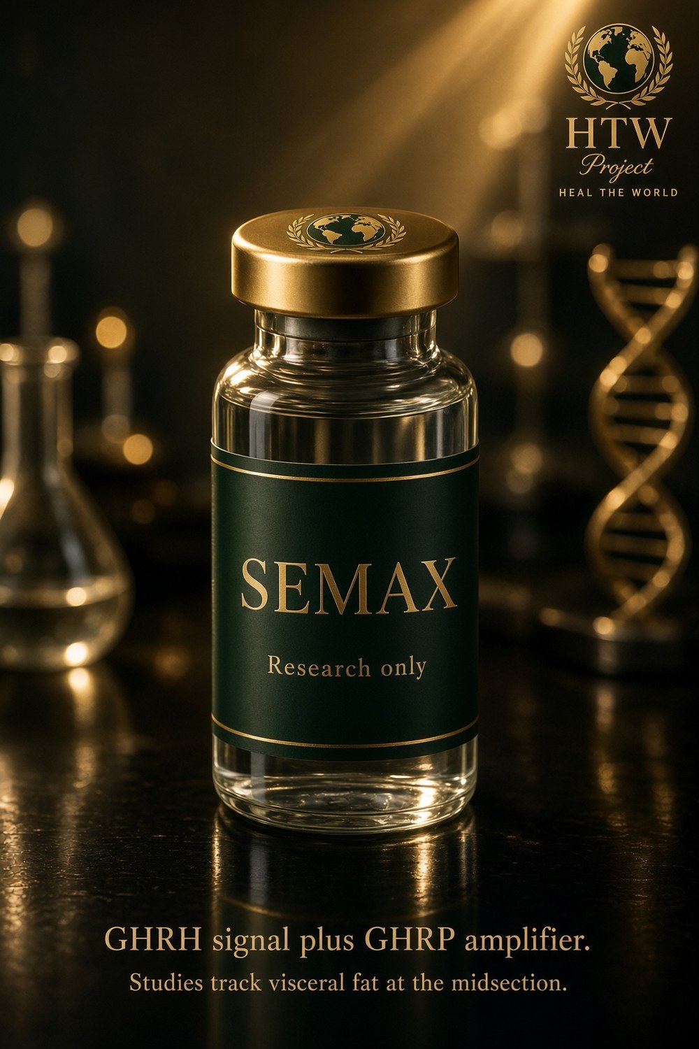 Semax research vial